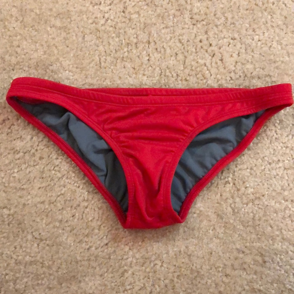 Jolyn red swim bottoms